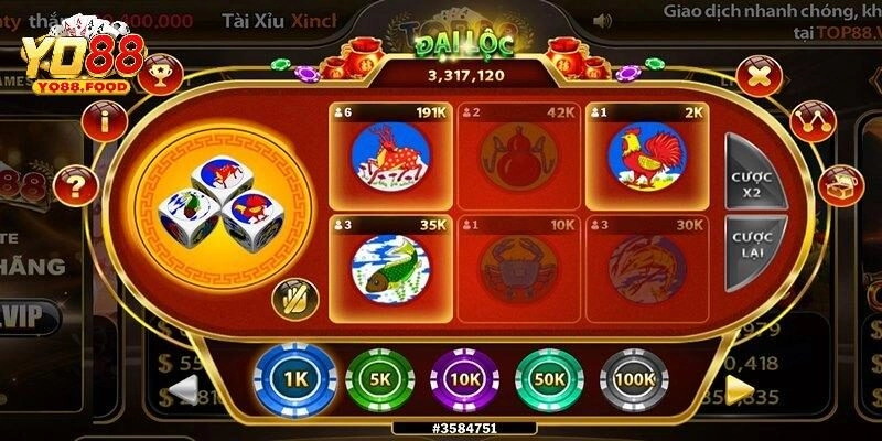 Bật mí cho anh em công thức bầu cua tôm cá hay nhất