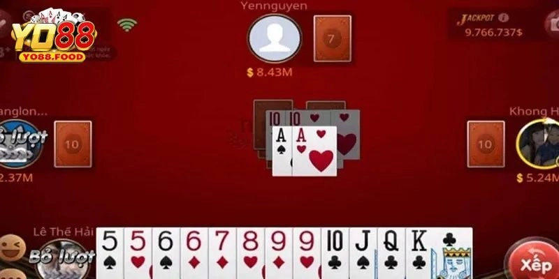 Chỉ ra vài nét về game bài tiến lên