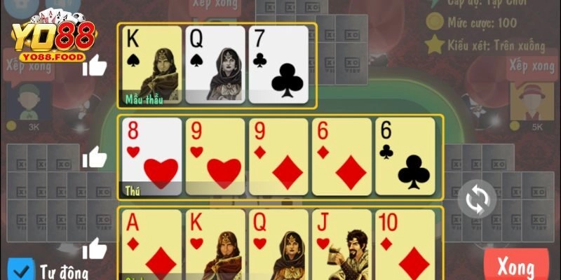 Các bước để trải nghiệm game bài cù lũ tại Yo88